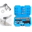 29 CÁI Core Ratchet Ổ cắm Mô-men xoắn Bộ cờ lê Công cụ sửa chữa ô tô Tuốc nơ vít