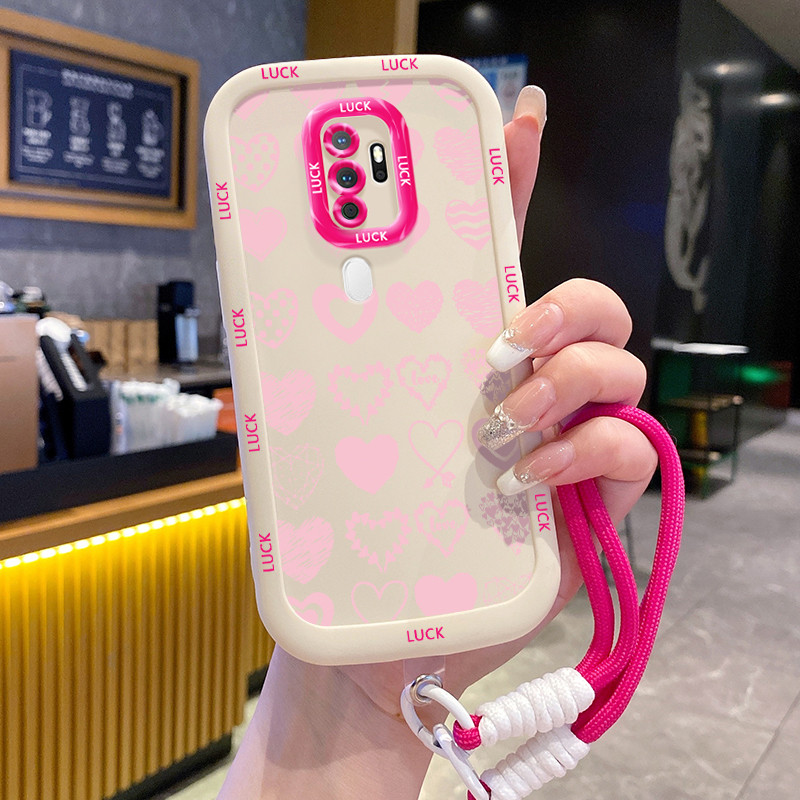 Ốp Lưng OPPO A5 2020 A9 2020 Case Trang chủ Với Lanyard