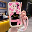 Ốp Lưng OPPO A5 2020 A9 2020 Case Màu đen Mèo Với Lanyard