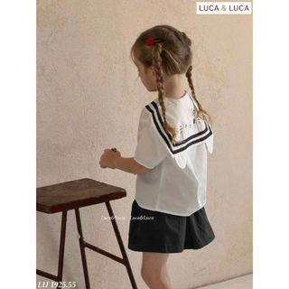 LUBCC.1925 - Set bộ Luca sơ mi thủy thủ Hello Kitty + chân váy size 6-12y