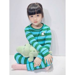 BM2510ST021 - Bộ len kẻ Beemon 4 mẫu cho bé size 110 - 150