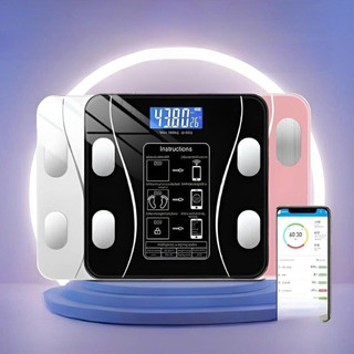 Cân Điện Tử Healthy Weight Scale Đo Sức Khỏe Thông Minh Và Phân Tích Chỉ Số Dùng Pin Aaa