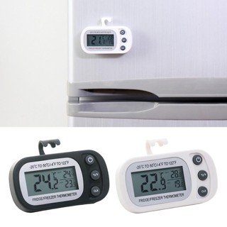 [FUXIN] Nhiệt kế / tủ lạnh chống nước kỹ thuật số có màn hình LCD Min / Max.