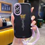 Ốp Lưng OPPO A17 A17K Case Với Lanyard Đơn giản Bướm