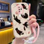 Ốp Lưng OPPO A5 2020 A9 2020 Case Với Lanyard Màu đen Mèo