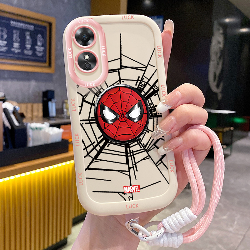 Ốp Lưng OPPO A17 A17K Case Với Lanyard Sáng tạo