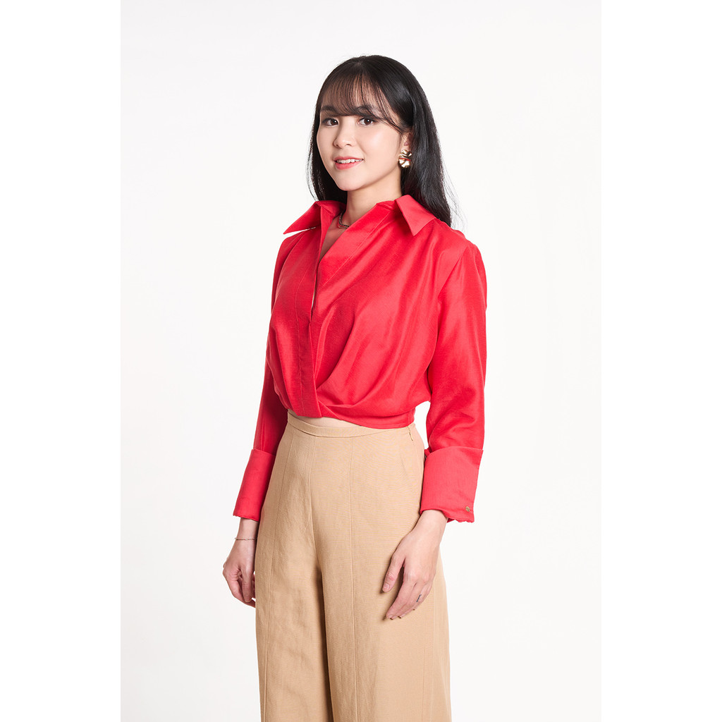 Áo Sơ Mi Thời Trang Nữ Tay Dài Ninomaxx 2407025