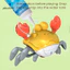 Pluscloth Cua Nhảy Múa Tự Động Thổi Bong Bóng Có Âm Nhạc, Tương Tác, Máy Tạo Bong Bóng Cho Trẻ Em Chơi Ngoài Trời