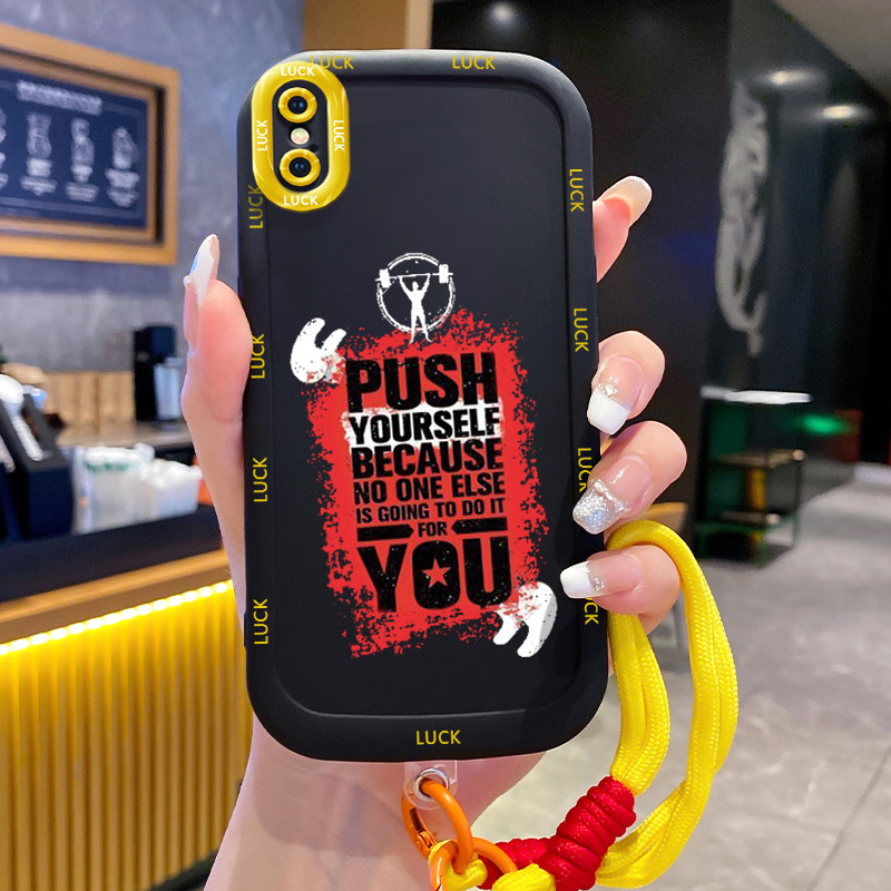 Ốp Lưng iPhone X Xs Xr Xs Max 7 Plus 8 Plus Case Chống Rơi Với Lanyard