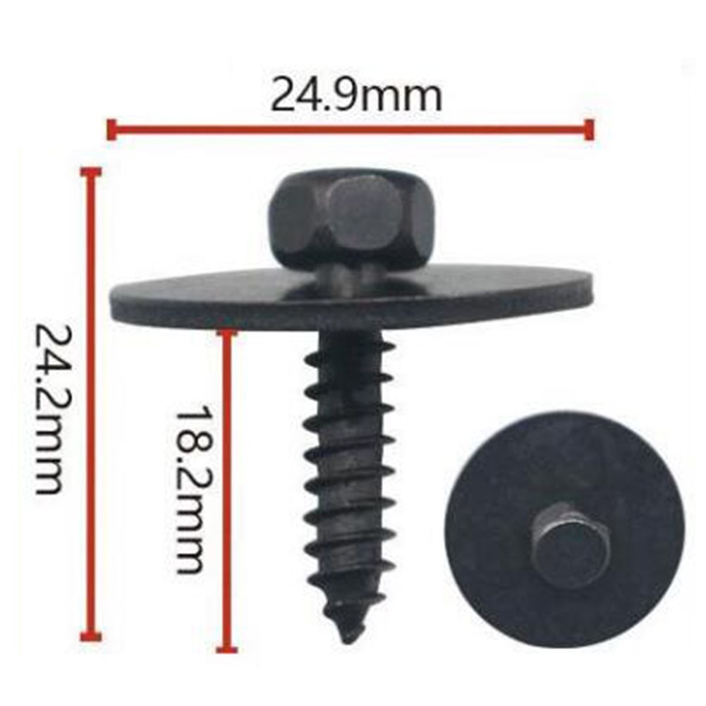 ⚡GIẢM GIÁ LỚN⚡6x Dưới tấm động cơ Kim loại dưới nắp vít 0019906036 Dành cho W203 W204 W207