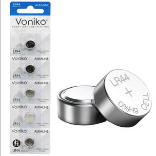 Pin Voniko Usa Alkaline Lr44, Ag13 1.5V Cao Cấp Chính Hãng (Vỉ 5 Viên)