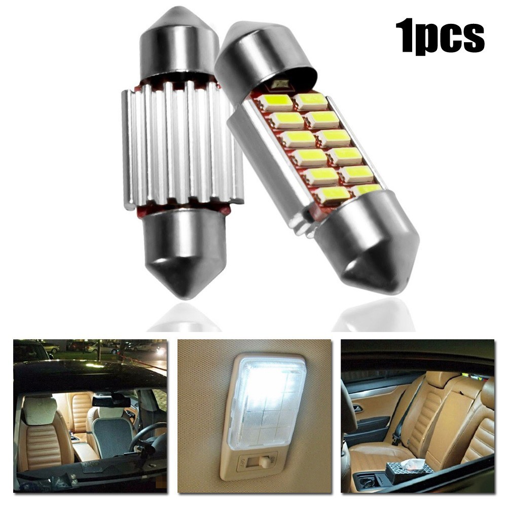 Bóng đèn LED 31MM C10W Siêu sáng 4014 Đèn đọc sách nội thất ô tô Doom