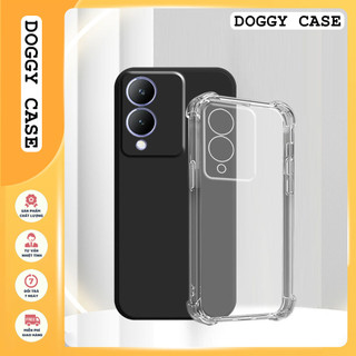 Ốp lưng Vivo Y17s bảo vệ camera, TPU, trong suốt chống sốc