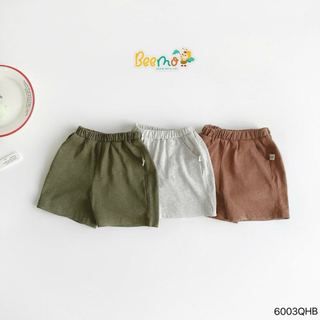 6003QHB - Quần thun cotton túi chéo Beemo nhiều màu cho bé size 1-6y
