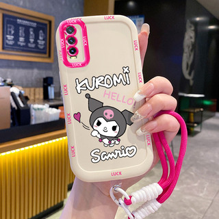 Ốp Lưng VIVO Y20 Y20i Y20s Y20A Y20G Y12A Y12S Y11s Case Thỏ Hoạt hình Với Lanyard