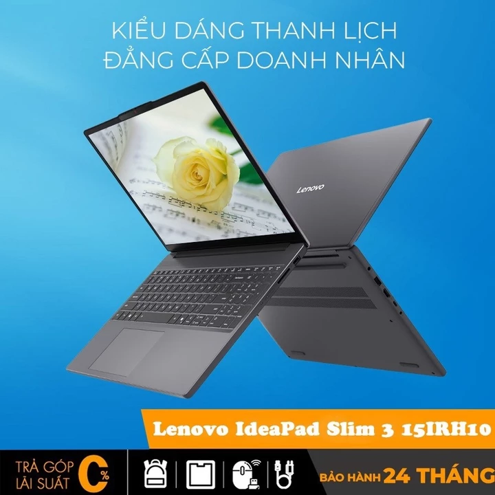 Lenovo IdeaPad Slim 3 15IRH10 Core i5-13420H, 24 GB, SSD 512GB, Intel UHD Graphics, 15.3 inch WQXGA, New 100%