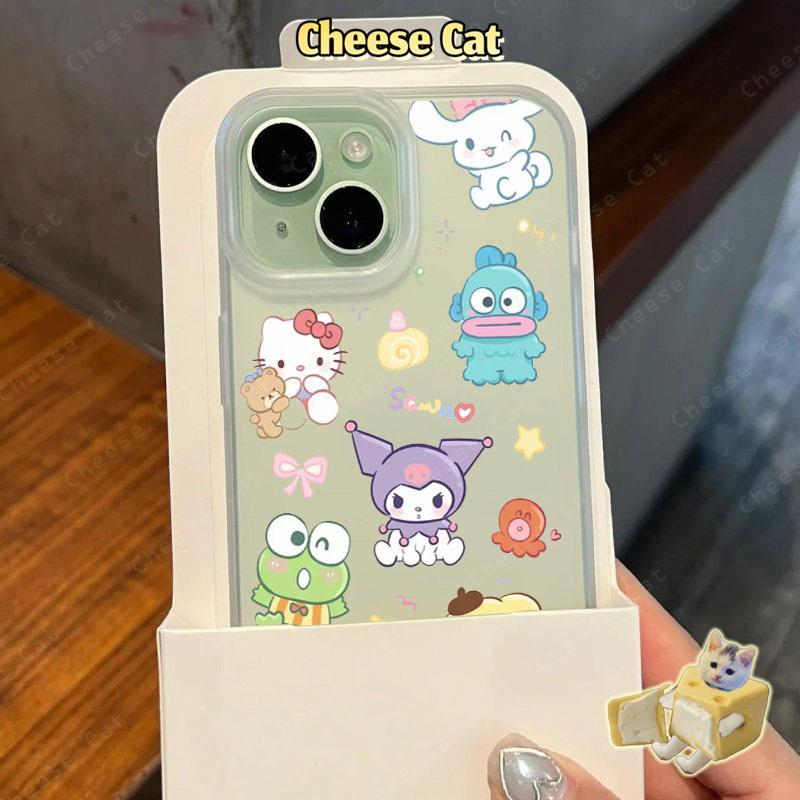 phim hoạt hình dễ thương Ốp điện thoại cho iPhone 15 14 13 12 11 16 17 Pro Max 7 Plus XR Xs Max 17 Air