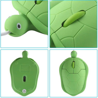Chuột Máy Tính Có Dây Đầu Usb Hình Chú Rùa