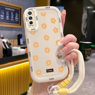 Ốp Lưng VIVO Y20 Y20i Y20s Y20A Y20G Y12A Y12S Y11s Case Hoa đẹp nhỏ Với Lanyard
