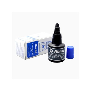 Lọ Mực Đóng Dấu Horse H-30cc (Thái Lan) - Mực Tươi, Mau Khô, Dùng Cho Mọi Loại Khay Dấu