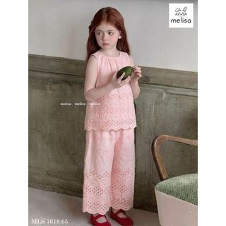 MLSBCC.7620 - Bộ Melisa bé gái size 2-11y