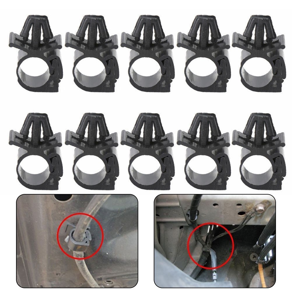[GIGGLE] 10 Chiếc Dây Ô Tô Dây Dây Khóa Dây Cáp Kẹp Dây Buộc Quấn Giá Đỡ