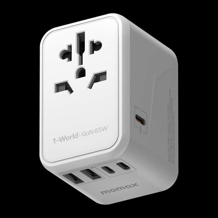 Ảnh Củ sạc du lịch Momax 1-World PD70W GaN AC Travel Adaptor 1