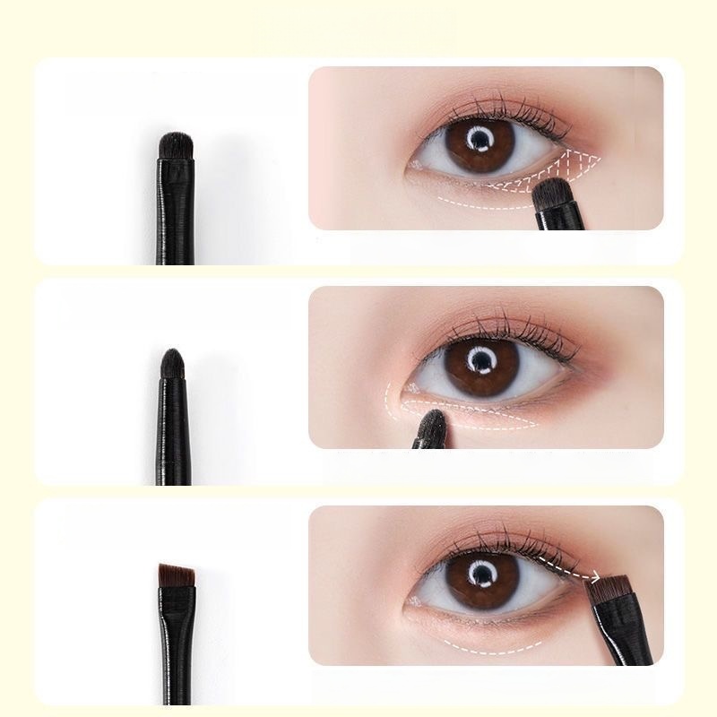 Product image 6 cọ trang điểm Bộ hoàn chỉnh Eye Shadow Smudge Eyeliner Bàn chải lưỡi siêu mịn 4
