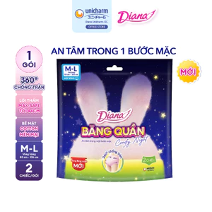 Diana Băng Quần Comfy Night size M-L 2 chiếc/gói