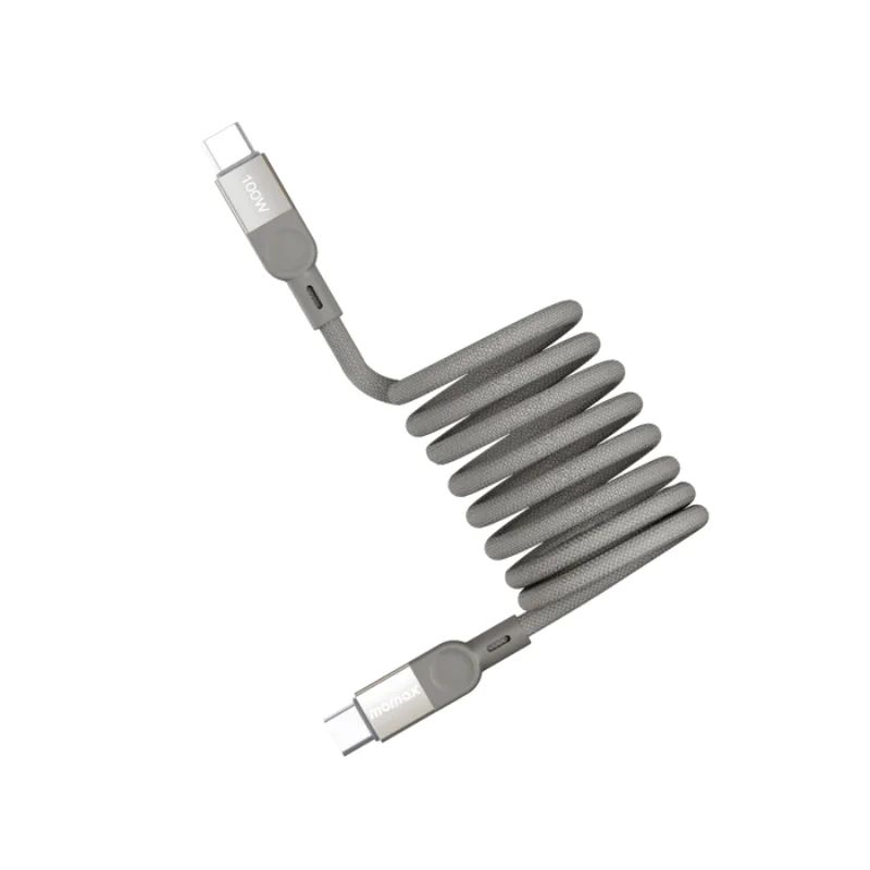 Ảnh Cáp sạc Nhanh Momax Mag Link USB-C to USB-C 100W USB2.0 Magnetic cable 1m 1