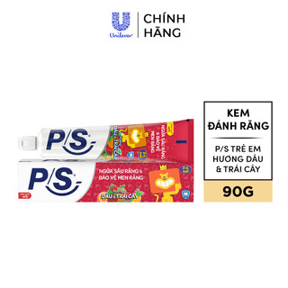 Kem đánh răng P/S 90g cho bé 2-6 tuổi , ngừa sâu răng và bảo vệ men răng