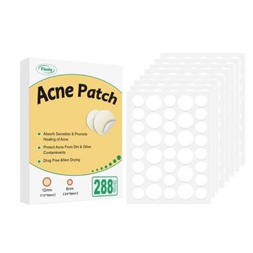 288 Miếng Dán Mụn Cho Mặt, Miếng Dán Mụn Hydrocolloid Để Che Zits, Vết Bẩn Và Đột Phá, Miếng Dán Zit, Miếng Dán Điểm, Miếng Dán Mụn