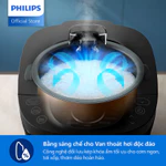 Nồi cơm điện tử Philips HD4814/31 (đen) 1.8 lít - Hàng Chính Hãng — ảnh 4