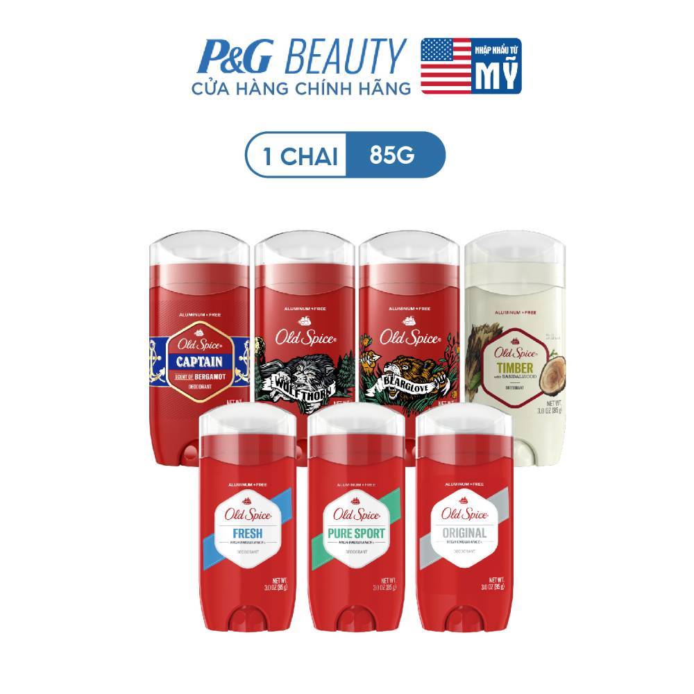 Ảnh Sáp Khử Mùi Old Spice nhiều mùi hương 85g (Sáp xanh) 3