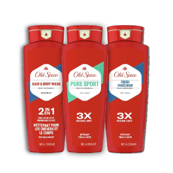 Ảnh Gel Tắm Gội Old Spice nhiều mùi hương 532ml/chai 1