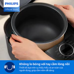 Nồi cơm điện tử Philips HD4814/31 (đen) 1.8 lít - Hàng Chính Hãng — ảnh 8