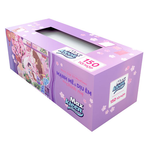 Ảnh Hộp giấy MaxKleen (150 Tờ/Hộp) 1