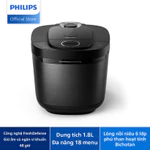Nồi cơm điện tử Philips HD4814/31 (đen) 1.8 lít - Hàng Chính Hãng — ảnh 3