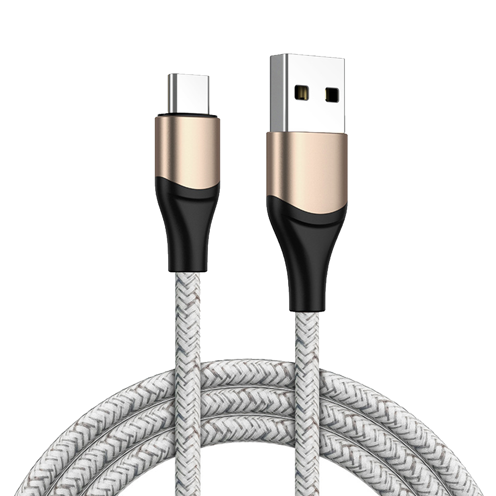 Cáp USB C 3A Sạc Nhanh, Dây Sạc USB A Sang Type C Bện Tương Thích Với ...