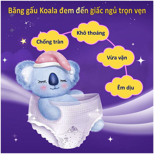 Ảnh Băng Quần WHISPER Koala Cho Giấc Ngủ Ngon Trọn Vẹn Size M-L Gói 2 Miếng 3