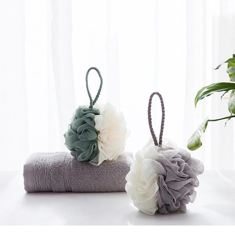 [ HỎA TỐC ] COMBO Bông Tắm Tròn Siêu Mịn Tẩy Da Chết, Bọt Ngập Tràn Tiện Nghi