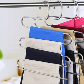 (5 TẦNG) Móc Treo Quần Áo Đa Năng , Móc Quần Chống Trơn Trượt Giá Để Đồ Giá Vải Với Nhiều Chức Năng Để Treo Và Bảo Quản