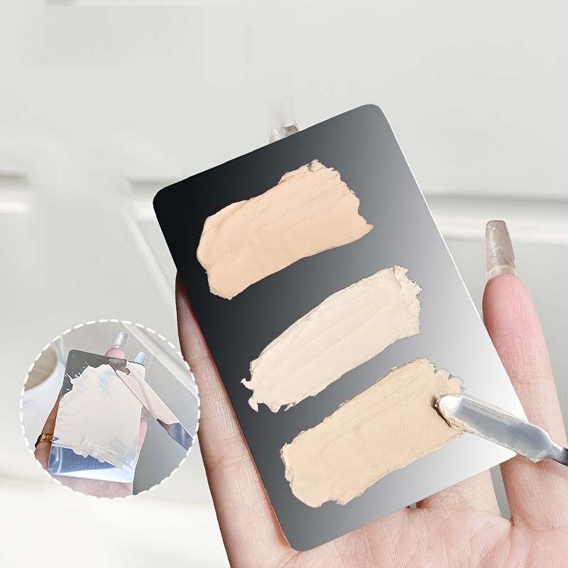Khay Trộn Kem Nền, Khay Tán Kem Nền, Cây Tán Nền Bằng Thép Không Gỉ