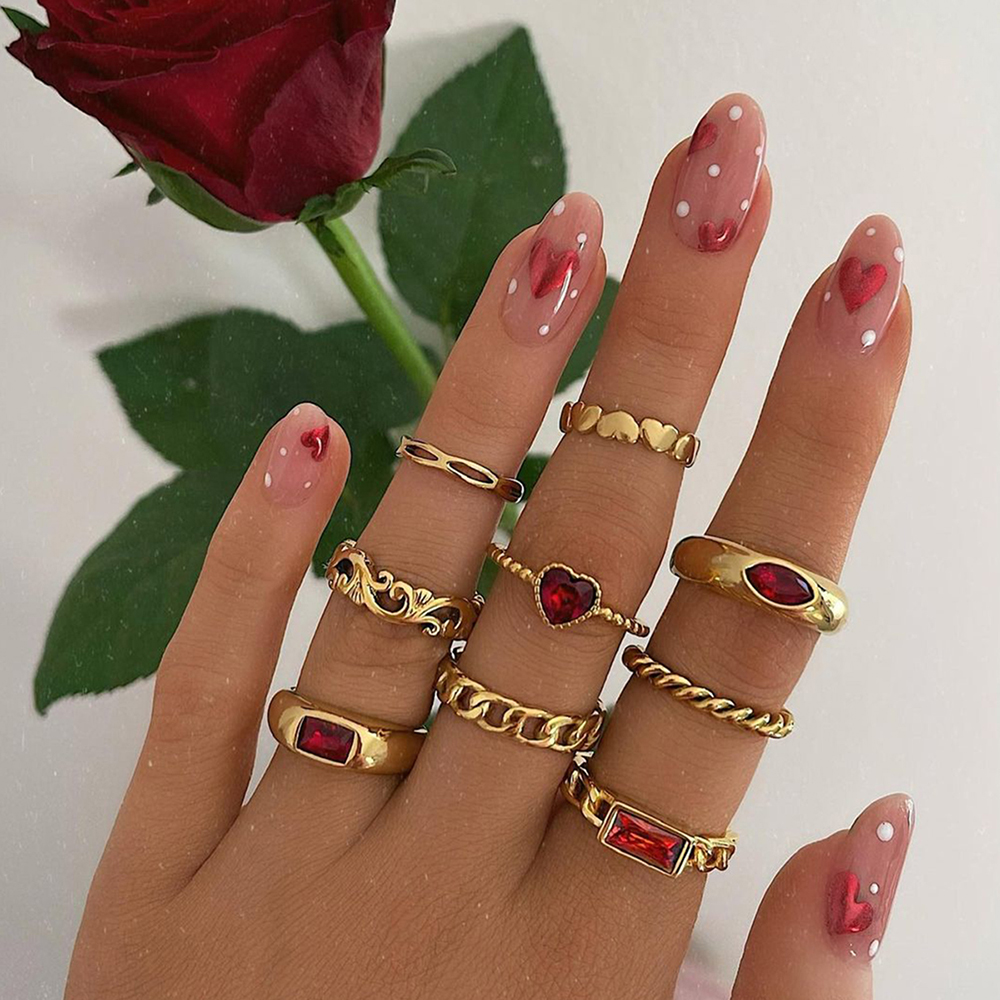 Gemstone Wedding Ring by Topick_Style