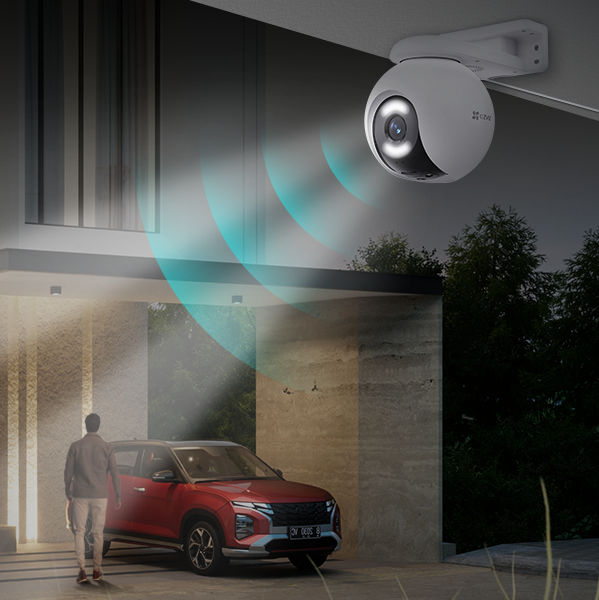Ảnh Camera EZVIZ Wifi Ngoài Trời CS-H8X 2K 4MP - Hàng chính hãng 2