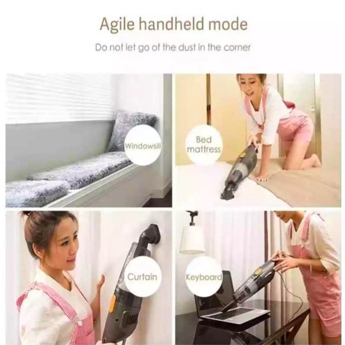 Máy hút bụi cầm tay Deerma DX118C (Xanh) / DX115C ( Đen) gia đình gia dụng 3 in1 đa năng - Hàng Chính Hãng Mã: SC190196 | BigBuy360 - bigbuy360.vn