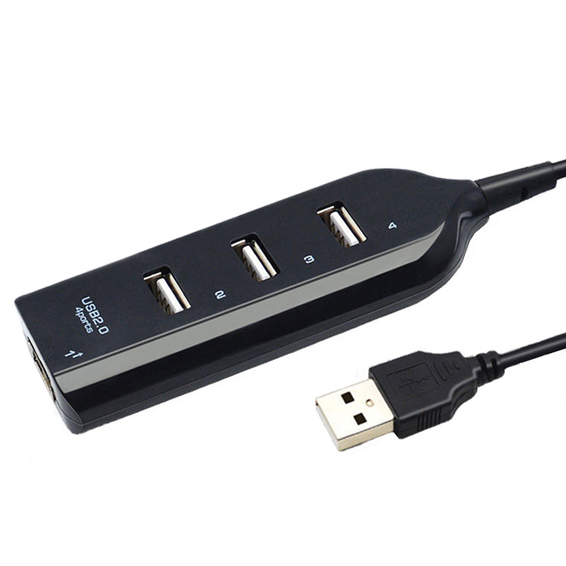 Hub USB, bộ mở rộng đột phá, ổ cắm một cổng USB2.0 sang USB HUB bốn ...