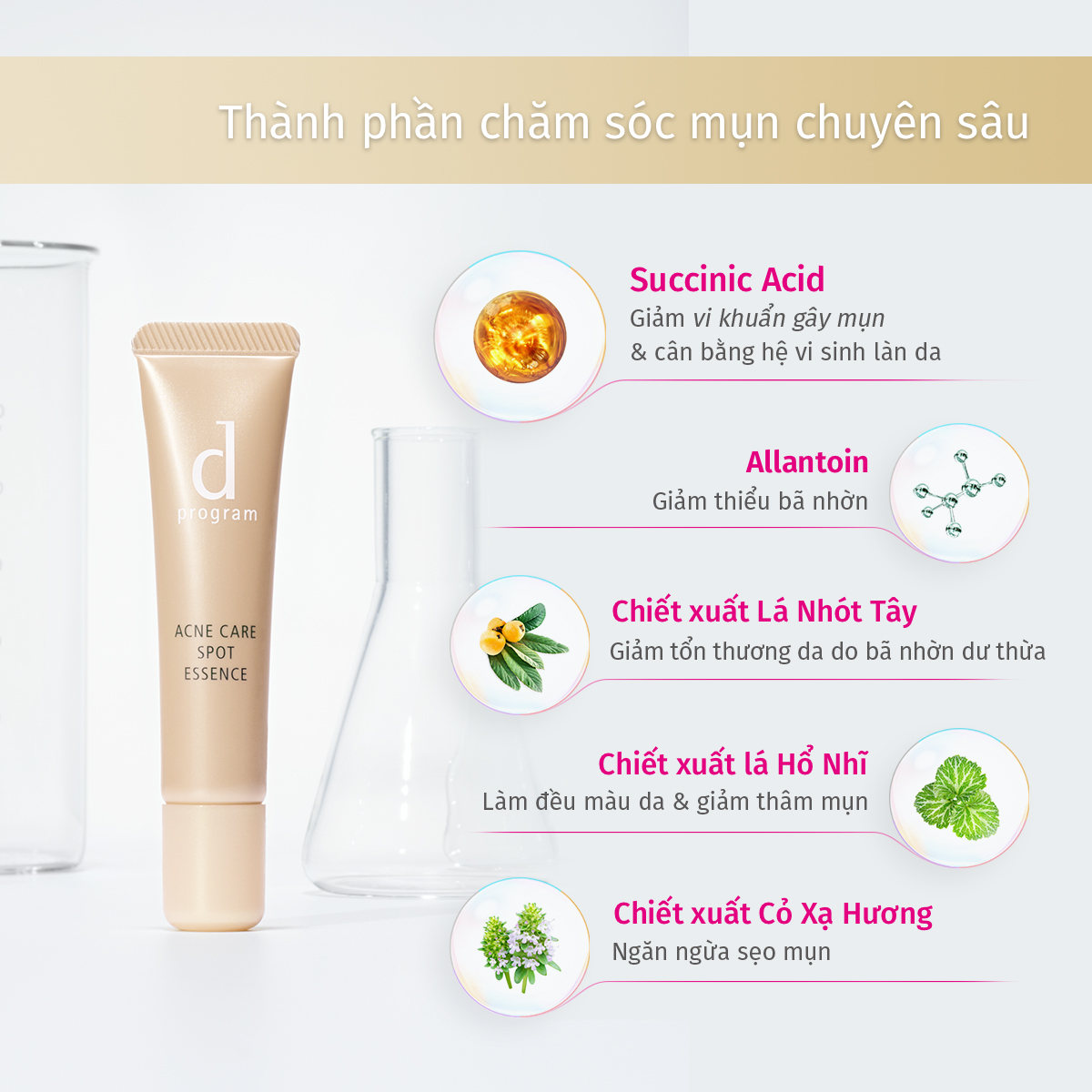 Ảnh Tinh chất giảm mụn và làm mờ vết thâm Dprogram Acne Care Spot Essence 15g 4
