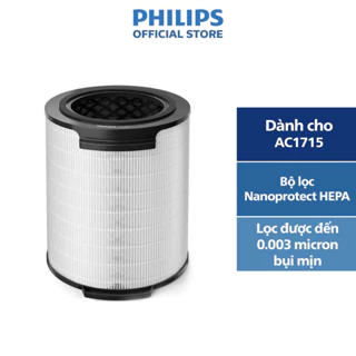 [HÀNG TẶNG KÈM 0Đ] Bộ Lọc HEPA Philips FY1700/30 dùng cho Máy lọc Không Khí AC1715 Hàng Chính Hãng
