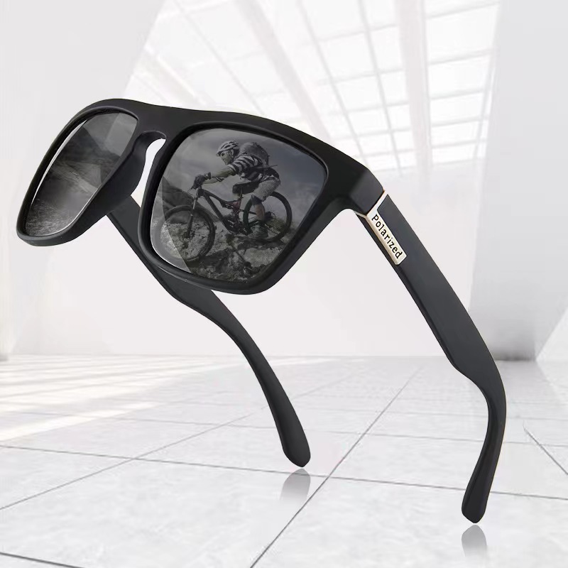 Kính râm phân cực cổ điển UV400 Câu cá đi xe đạp ngoài trời Unisex